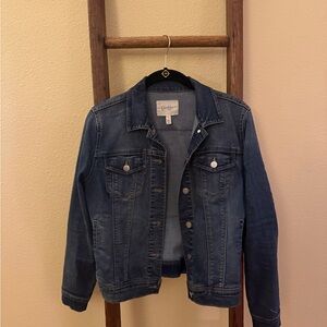 Jessica Simpson Women's Dark Blue Denim Jacket
